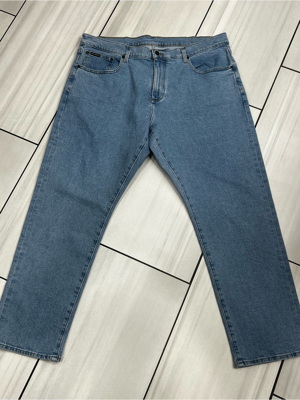 Brooks Brothers Men's Classic Jeans 40x30 Straight Medium Wash Nice
